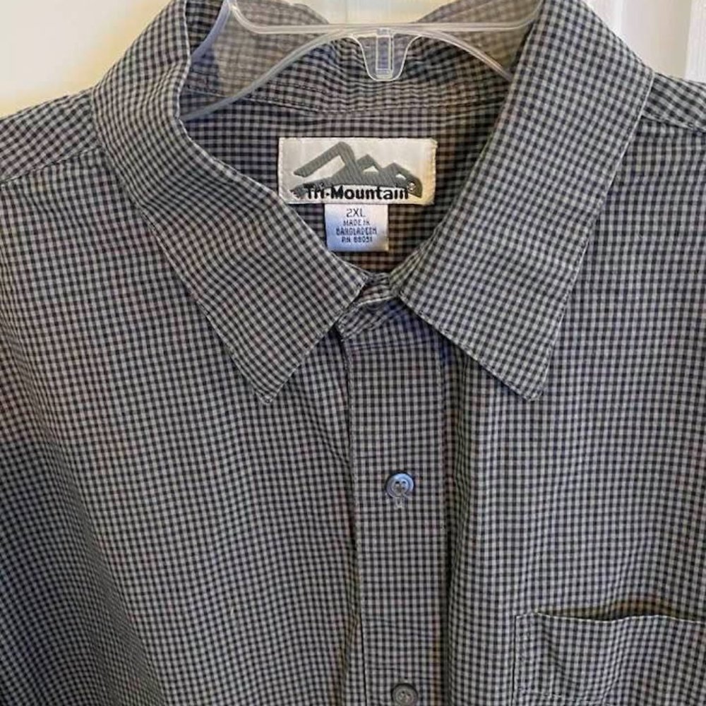 Tri-Mountain Men's Long Sleeve Shirt